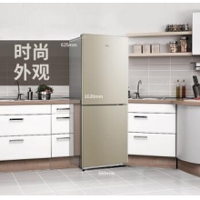 美的(Midea)207升 風冷無霜雙開門冰箱家用節(jié)能靜音冷藏冷凍電腦控溫大容量省電