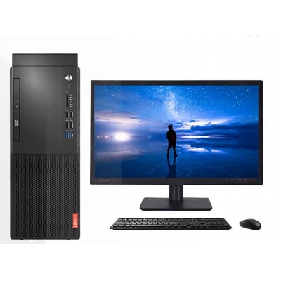 聯(lián)想（Lenovo）臺式機(jī) 啟天M427商用辦公家用臺式電腦整機(jī)i5-8500 8G 1T 2G獨顯21.5英寸顯示器